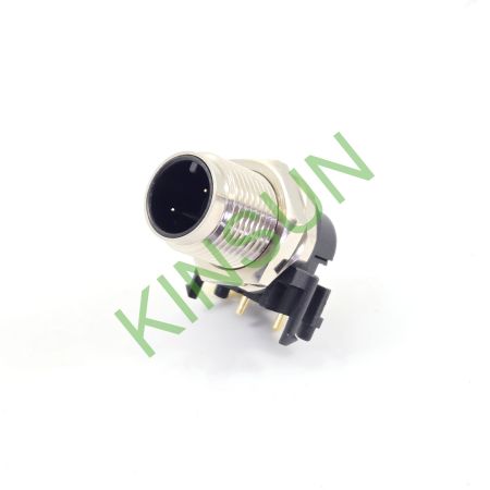 کانکتور مرد 2 پین THT کدگذاری شده A M12 90°
